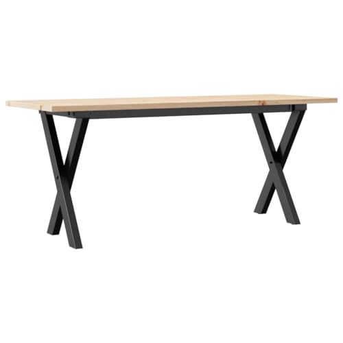Wenjingqi 3282689 Couchtisch, Rahmen X, massives Kiefernholz, 110 x 40 x 45 cm, Braun Wenjingqi 3282689 Couchtisch, Rahmen X, massives Kiefernholz, 110 x 40 x 45 cm, Braun von Genérico
