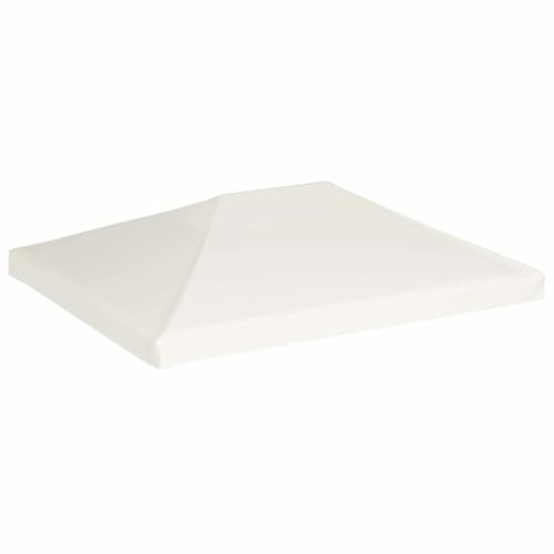 Wenjingqi 44783 Pavillon-Markise, 310 g/m², 4 x 3 m, cremefarben von Genérico
