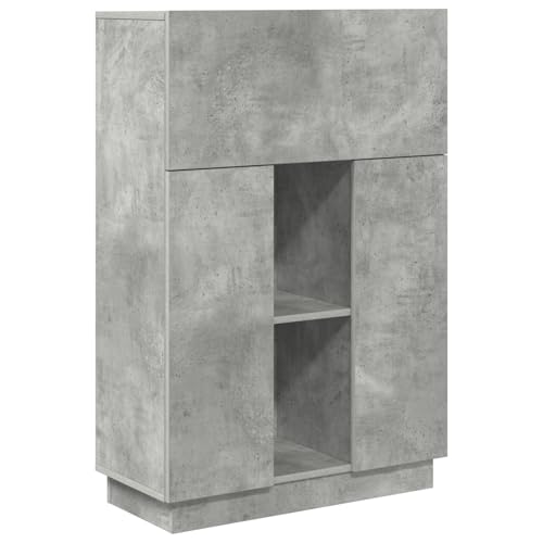 Wenjingqi 869485 Schreibtisch, Betongrau, Hartholz Wenjingqi 869485 Schreibtisch, Betongrau, Hartholz von Genérico