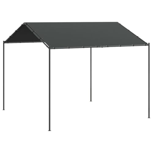 Wenjingqi Zelt oder Stoff Grau Anthrazit 3 x 3 m, Anthrazit 362450 von Genérico