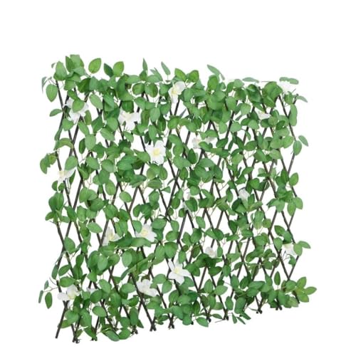 WenjingqiES-366591 erweiterbares Rankgitter aus künstlichem Efeu, Grün, 5 Stück, 186 x 30 cm von Genérico