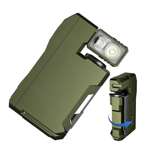 Wiederaufladbare Taschenlampe, tragbar, leistungsstarkes magnetisches Handgetriebe, wasserdichte Taschenlampe mit hellem Lichtstrahl für Camping, Überlebensausrüstung im Freien und für den Gebrauch Wiederaufladbare Taschenlampe, tragbar, leistungsstarkes magnetisches Handgetriebe, wasserdichte Taschenlampe mit hellem Lichtstrahl für Camping, Überlebensausrüstung im Freien und für den Gebrauch von Genérico