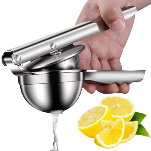 Zitronensprezers für die Küche, Zitronenpresse, Edelstahl, manuelle Zitruspresse, Handpresse, Saftwerkzeug, Ananas-Saftwerkzeug, manuelles Gerät Zitronensprezers für die Küche, Zitronenpresse, Edelstahl, manuelle Zitruspresse, Handpresse, Saftwerkzeug, Ananas-Saftwerkzeug, manuelles Gerät von Genérico