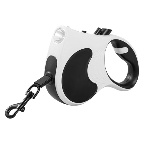 Zugleine, einziehbare Hundeleine | Strapazierfähige Zugleine für Hunde | einziehbare Hundeleine mit Taschenlampe | Hundeleine 1 Zugleine, einziehbare Hundeleine | Strapazierfähige Zugleine für Hunde | einziehbare Hundeleine mit Taschenlampe | Hundeleine 1 von Genérico