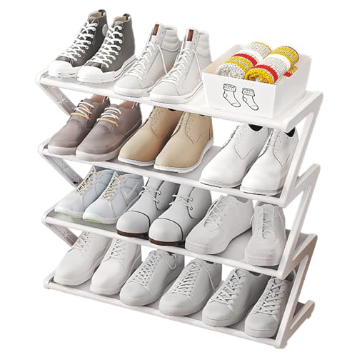 für Schuhe für den Eingangsbereich, schmal, mit rostfreier Beschichtung, Organizer- für Wohnzimmer, Flur, Schlafzimmer, Schuhregale vorne für Schuhe für den Eingangsbereich, schmal, mit rostfreier Beschichtung, Organizer- für Wohnzimmer, Flur, Schlafzimmer, Schuhregale vorne von Genérico