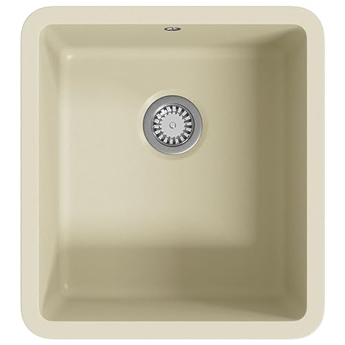 wenjingqi 144868 Granitspüle mit einem beigen Becken von Genérico