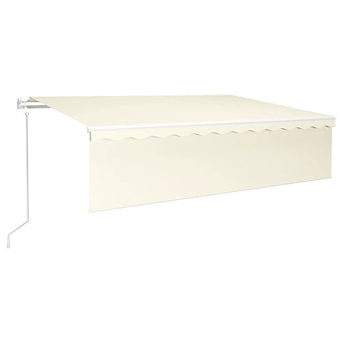 wenjingqi 3069372 Automatische Markise mit LED-Windsensor, cremefarben, 6 x 3 m wenjingqi 3069372 Automatische Markise mit LED-Windsensor, cremefarben, 6 x 3 m von Genérico