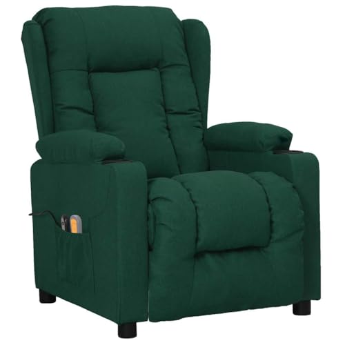 wenjingqi 3098795 Elektrischer Massagesessel, Stoff, Dunkelgrün wenjingqi 3098795 Elektrischer Massagesessel, Stoff, Dunkelgrün von Genérico