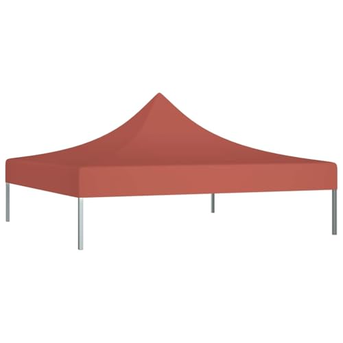 wenjingqi 315346 Festzelt, Terrakotta, 2 x 2 m, 270 g/m² von Genérico