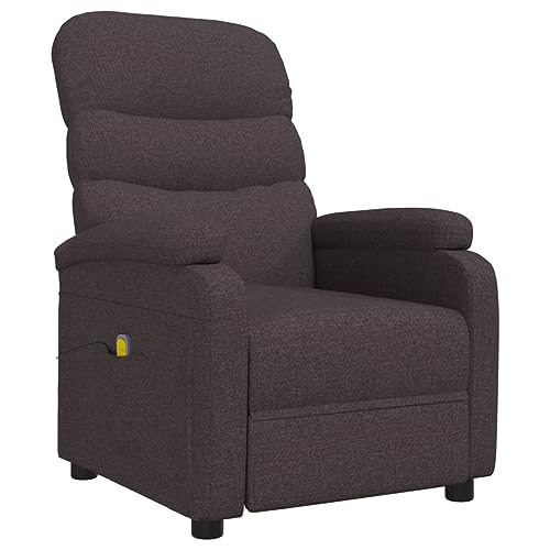 wenjingqi 321231 Elektrischer Massagesessel, Stoff, dunkelbraun von Genérico