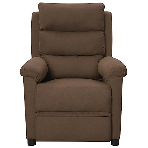 wenjingqi 342355 Elektrischer Massagesessel, Stoff, Braun von Genérico