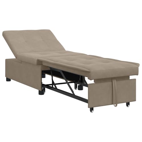 wenjingqi 42008607 Schlafsofa, 3-in-1-Design, abnehmbarer Stoff, Taupe wenjingqi 42008607 Schlafsofa, 3-in-1-Design, abnehmbarer Stoff, Taupe von Genérico