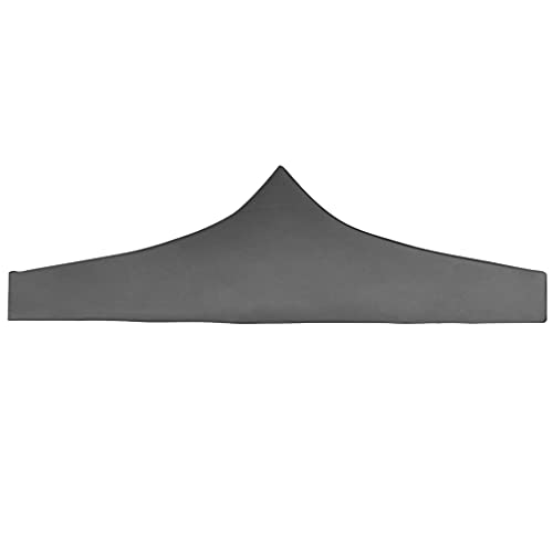 wenjingqi 44985 Pavillondach, 3 x 3 m, Anthrazitgrau von Genérico