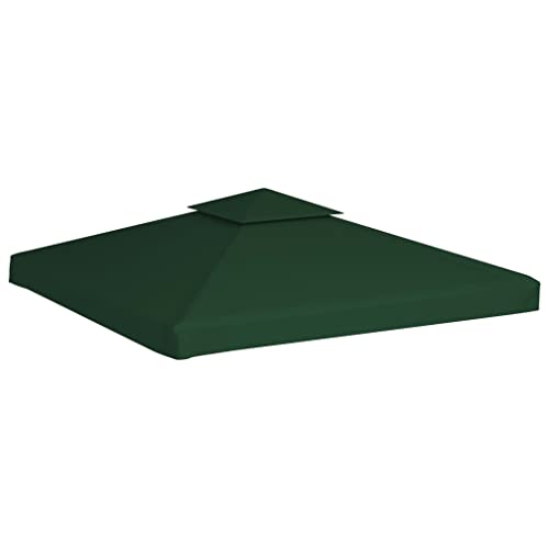wenjingqi Ersatz-Pavillon-Abdeckung, 310 g/m², Grün, 3 x 3 m, 40876 von Genérico