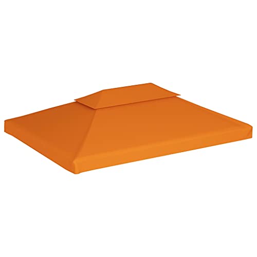 wenjingqi Ersatzabdeckung für Pavillon, Orange, 310 g/m², 3 x 4 m, 40883 von Genérico
