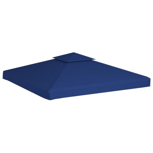 wenjingqi Ersatzplane für Pavillon, 310 g/m², Dunkelblau, 3 x 3 m, 40879 von Genérico