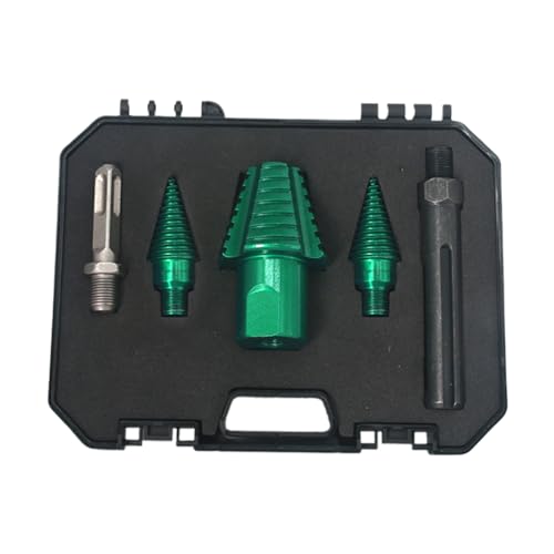 1 x Holzsplitter – Firewood Drill Bit | Heavy Duty Holz Chopping Tool | Drill Screw Cone Driver | Removable Outdoor Power Tool Zubehör für Home Repair Tasks Projekt Crafting Furniture von Générique