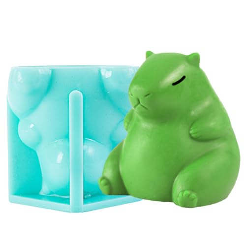 3D Capybara Form - Niedliche runde Eiscreme- und Kerzenform, Lebensmittel-Backform | Manuelle Mehrzweck-Küchenform, Schokoladen- und Gießwerkzeug 3D Capybara Form - Niedliche runde Eiscreme- und Kerzenform, Lebensmittel-Backform | Manuelle Mehrzweck-Küchenform, Schokoladen- und Gießwerkzeug von Générique