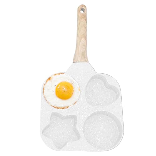 4 Bratpfannen – Antihaft-Frühstückspfanne, Multi-Tropfpfanne, Omelettform Tablett | Kitchen Gadget Pancake Burger Sandwich Maker, Multifunktionales Kochgeschirr für l von Générique