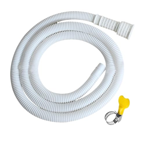 Ablaufschlauch Adapter Set - flexibler Ablaufschlauch für Waschmaschine gewellt | Luftentfeuchter Wasserhahn Wasserschlauch | Ablaufschlauchverlängerung | Erweiterter Wasserschlauch mit großem von Générique