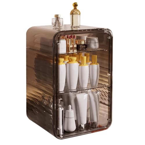 Abtropfgestell für Tassen, staubdicht, transparente Aufbewahrungsbox für den Schreibtisch, Aufbewahrungsbox für Tassen aus transparentem Acryl | Mehrschichtige wasserdichte Haushaltsaufbewahrung von Générique