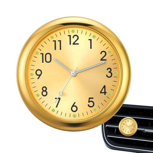 Analog Auto Uhr - Auto Armaturenbrett Uhr | Analog Uhr für Auto Armaturenbrett | Klebeuhr für Auto Armaturenbrett | Analog Uhrzeiger von Générique