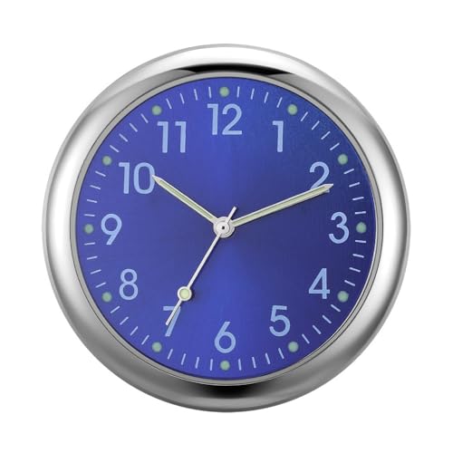 Analoge Uhr - Analog Autouhr zum Kleben | Autouhren für Dash | Leuchtende analoge Autouhr | Auto-Ersatzuhren | Digitaluhren | von Générique