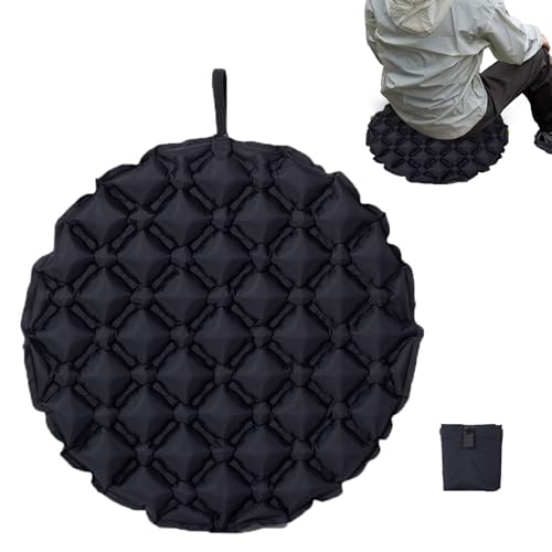 Aufblasbares Sitzkissen für Flugreisen, aufblasbares Sitzkissen für Stadion – rundes Kissen, wasserdicht, feuchtigkeitsabweisend, leicht, bequem, für Stadion, Camping, Altenheim, Pflege von Menschen Aufblasbares Sitzkissen für Flugreisen, aufblasbares Sitzkissen für Stadion – rundes Kissen, wasserdicht, feuchtigkeitsabweisend, leicht, bequem, für Stadion, Camping, Altenheim, Pflege von Menschen von Générique