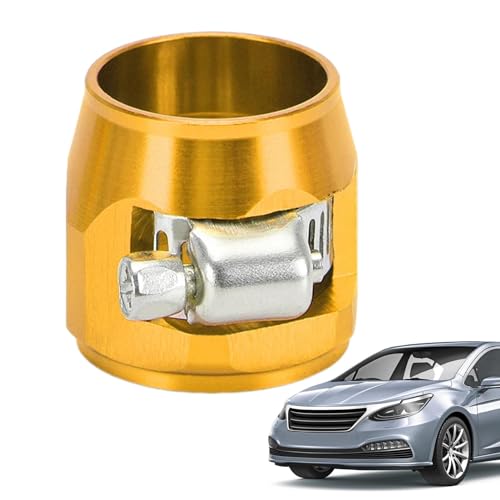 Auto Motor Kühlmittelschlauch Schlauchverbinder Schlauchschellen Schlauchschellen für Motorkühlmittelschlauch Aluminiumlegierung Klemmverbinder für Auto von Générique