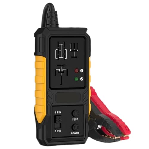 Automotive Relay Tester, Relay Testing Tool, Electrical System Analyzer, High Precision Detection, Quick Circuit Testing, Car Battery and Fuse Use, 6.69 x 2.68 x 1.1 Zoll Automotive Relay Tester, Relay Testing Tool, Electrical System Analyzer, High Precision Detection, Quick Circuit Testing, Car Battery and Fuse Use, 6.69 x 2.68 x 1.1 Zoll von Générique