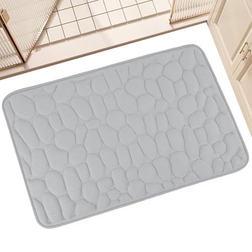 Badteppich – Badteppich ohne Verrutschen | Duschmatte für Badezimmer | super saugfähige Badematte | Bodenmatte aus weichem Flanell | Badezimmerwärmer Badteppich – Badteppich ohne Verrutschen | Duschmatte für Badezimmer | super saugfähige Badematte | Bodenmatte aus weichem Flanell | Badezimmerwärmer von Générique