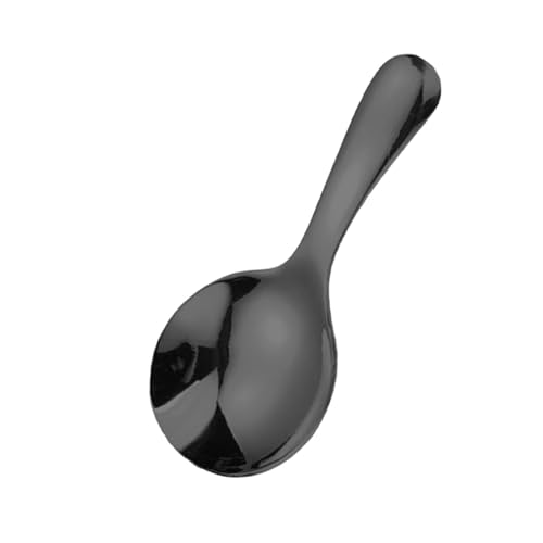 Besteck für Besteck, Wiederverwendbares Utensil aus Edelstahl - Rundes und glattes Besteck für schöne Löffel / Gabeln aus Metall mit kurzem Griff für die Fütterung Besteck für Besteck, Wiederverwendbares Utensil aus Edelstahl - Rundes und glattes Besteck für schöne Löffel / Gabeln aus Metall mit kurzem Griff für die Fütterung von Générique