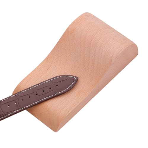 Biegewerkzeug für Uhrenarmbänder aus Leder, Holzform für Armbänder, Uhren aus Leder handgefertigt | vielseitiges Bastelzubehör für Erwachsene Anfänger und Leidenschaften Biegewerkzeug für Uhrenarmbänder aus Leder, Holzform für Armbänder, Uhren aus Leder handgefertigt | vielseitiges Bastelzubehör für Erwachsene Anfänger und Leidenschaften von Générique