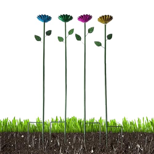 -Wassertassen, Bienenbäder für den Garten | Bienenfeeder für den Außenbereich | Badebewässerungsschale aus Metall mit Blumendesign, für durstige Bestäuber von Générique