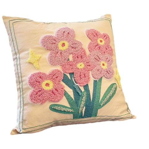 Blumenkissenbezüge Stickerei Kissenbezüge Handstickerei Set Wurf Kissenbezug Wurfkissenbezug Stickset für Anfänger Sofa Kissenbezug Blumen Kissenbezug mit f Blumenkissenbezüge Stickerei Kissenbezüge Handstickerei Set Wurf Kissenbezug Wurfkissenbezug Stickset für Anfänger Sofa Kissenbezug Blumen Kissenbezug mit f von Générique
