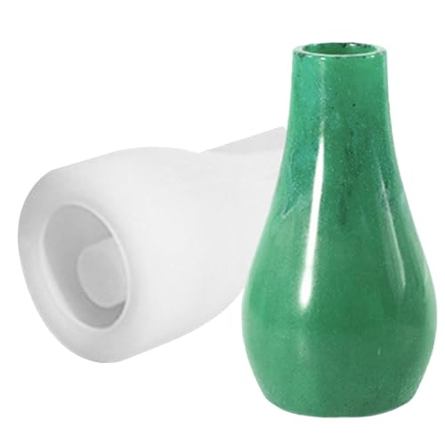 Blumenvasenform - Silikon-Topfform, Tbladen für kleine Blumen, Silikonformen für dekorativen , do -it -it -it -Vase 3D Ornament, Harz Schimmel für trockene Blumen von Générique