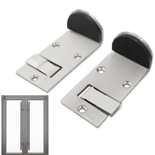 Bodentürstopper – Robuster Türstopper ohne Lochen | Edelstahl Kollisionssicherer, Faltbarer Türstopper mit Gummipuffer, Wandschutz An Der Unterseite Für Küchen, Badezimmer, Restaurants, Büros Bodentürstopper – Robuster Türstopper ohne Lochen | Edelstahl Kollisionssicherer, Faltbarer Türstopper mit Gummipuffer, Wandschutz An Der Unterseite Für Küchen, Badezimmer, Restaurants, Büros von Générique