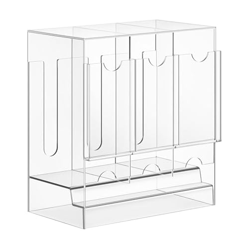 Booster Packs Spender – Schutzhülle für Sportkarten mit 3 Fächern – Sammelorganizer aus Acryl mit Spender und Ständer für | Organisation auf von Générique