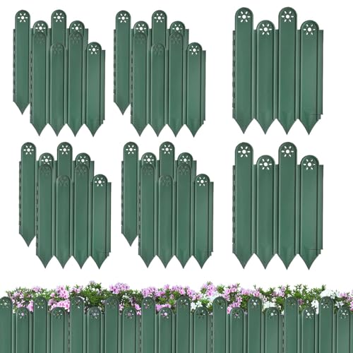 Bordeau de Jardin – 10 Sets Bordeaux Hof, rostbeständig | Tierbarriere, ineinandergreifender Tierzaun, dekorativer Gartenzaun, ineinandergreifende Tierzaun, pflanzlicher Palisade für das Beet Bordeau de Jardin – 10 Sets Bordeaux Hof, rostbeständig | Tierbarriere, ineinandergreifender Tierzaun, dekorativer Gartenzaun, ineinandergreifende Tierzaun, pflanzlicher Palisade für das Beet von Générique