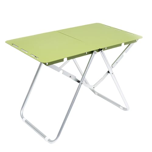Camping-Klapptisch – Tragbarer Outdoor-Tisch aus Metall und Aluminium | Grilltisch mit stabiler Struktur für Grill | Klapptisch Outdoor Klapptisch tragbar aus Metall Tab von Générique