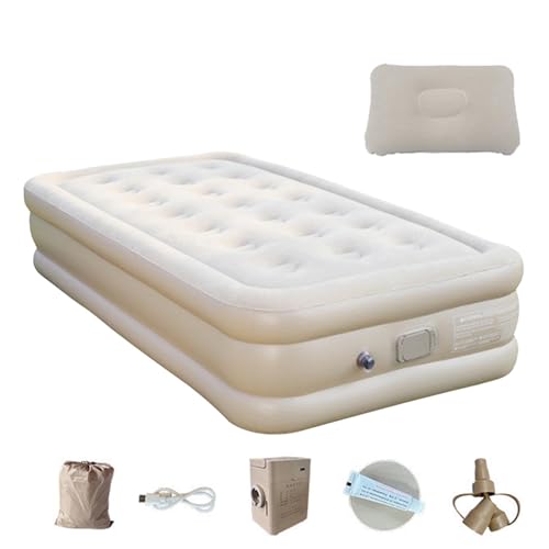 Camping Luftmatratze für Zelte, Camp Schlafkissen - Doppelbett Camping Mattress verdickt in Pfeile | Schlafpad mit integrierter Pumpe, Luftmatte Luftmatte für Zelt u Camping Luftmatratze für Zelte, Camp Schlafkissen - Doppelbett Camping Mattress verdickt in Pfeile | Schlafpad mit integrierter Pumpe, Luftmatte Luftmatte für Zelt u von Générique