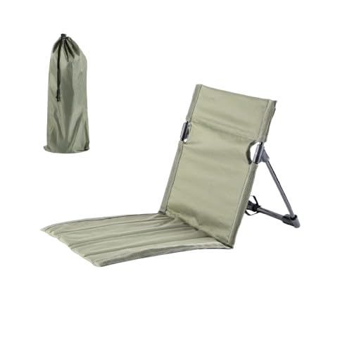 Campingstuhl für den Außenbereich, tragbar und faltbar, Eisenrahmen, Picknickstuhl und Freizeit, leichte Polyesterfaser von Générique