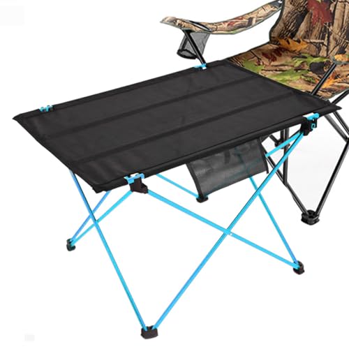 Campingtisch - Klapptisch aus Aluminiumlegierung | Klapptisch für Grill im Garten des Picknickcamps | Multifunktionaler tragbarer Klapptisch klein Picknicktisch aufrollbar von Générique
