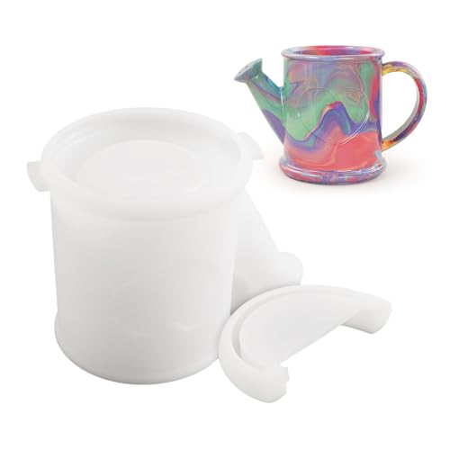 Can Silikonform - Glas-Stapel aus Silikon, Gipsform für Vase | Handwersie mit diesem gegossenen Cockage für Kunstharz, kreative Handwerkswerkzeuge für Conc Can Silikonform - Glas-Stapel aus Silikon, Gipsform für Vase | Handwersie mit diesem gegossenen Cockage für Kunstharz, kreative Handwerkswerkzeuge für Conc von Générique