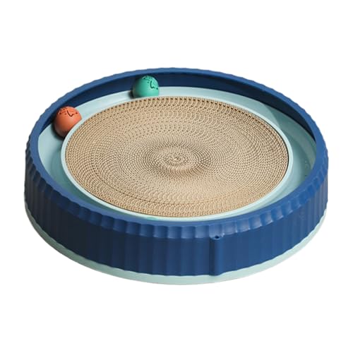 Cat Bratching Board – Cardboard Cat Scratcher | Kratzfeste Kratzmöbel, Kätzchenmöbel mit 2 Spielbällen für interaktive Unterhaltung, aktive Erholung Cat Bratching Board – Cardboard Cat Scratcher | Kratzfeste Kratzmöbel, Kätzchenmöbel mit 2 Spielbällen für interaktive Unterhaltung, aktive Erholung von Générique