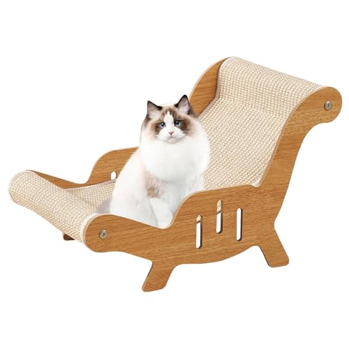 Cat Lounger Scratcher Sofa – Kratzmöbel Wohnzimmer Sisal Bed Große Katze Kratzpost für Kätzchen und Erwachsene Kratzmöbel Cat Lounger Scratcher Sofa – Kratzmöbel Wohnzimmer Sisal Bed Große Katze Kratzpost für Kätzchen und Erwachsene Kratzmöbel von Générique