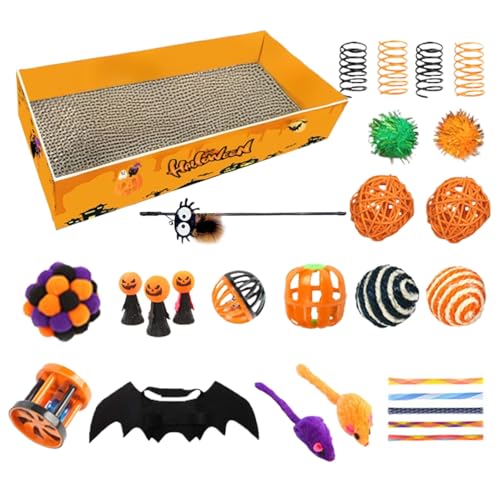 Cat Scratch, Cardboard Scratchers, Multi-Functional Interactive Easy to Use Sturdy Construction, Protector Hammock for Home, Apartment, Chair Desk, 33.78x11.81x1.97inches von Générique