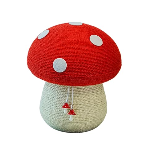 Cat Scratch Board, 02 x 13,39 Zoll Mushroom Cat Scratching Post – ergonomisch, tragbar, vertikal, Clamber Post Play Kitten Toy, niedlicher Spielspieler, Katzenkratzer für die Familie, im Freien Cat Scratch Board, 02 x 13,39 Zoll Mushroom Cat Scratching Post – ergonomisch, tragbar, vertikal, Clamber Post Play Kitten Toy, niedlicher Spielspieler, Katzenkratzer für die Familie, im Freien von Générique