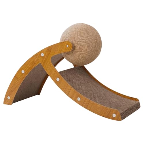 Cat Scratch Board – Cat Scratch Pad | Vertikaler Katzenkratzer | Möbelschutz zum Kratzen von Haustieren | L Shape Cat Bratching Board | Cat Scratch Post für Kätzchen im Innenbereich von Générique