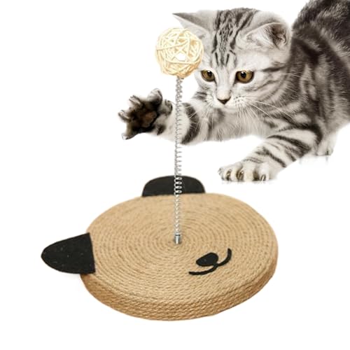 Cat Scratch Pad – Cat Scratcher Post | Interaktive Sisalübung Form Spielzeug Stick Kralle von Générique